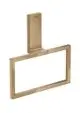 AXOR-HG-AXOR-Universal-Rectangular-Handtuchring-Brushed-Bronze-42623140 gallery number 1